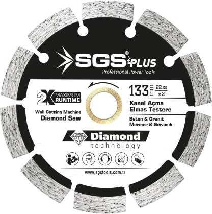 SGS Elmas Testere Kanal Açma Makinesi Için