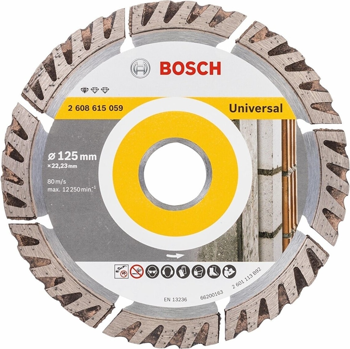 BOSCH Standard For Universal 125 mm Elmas Kesme Diski