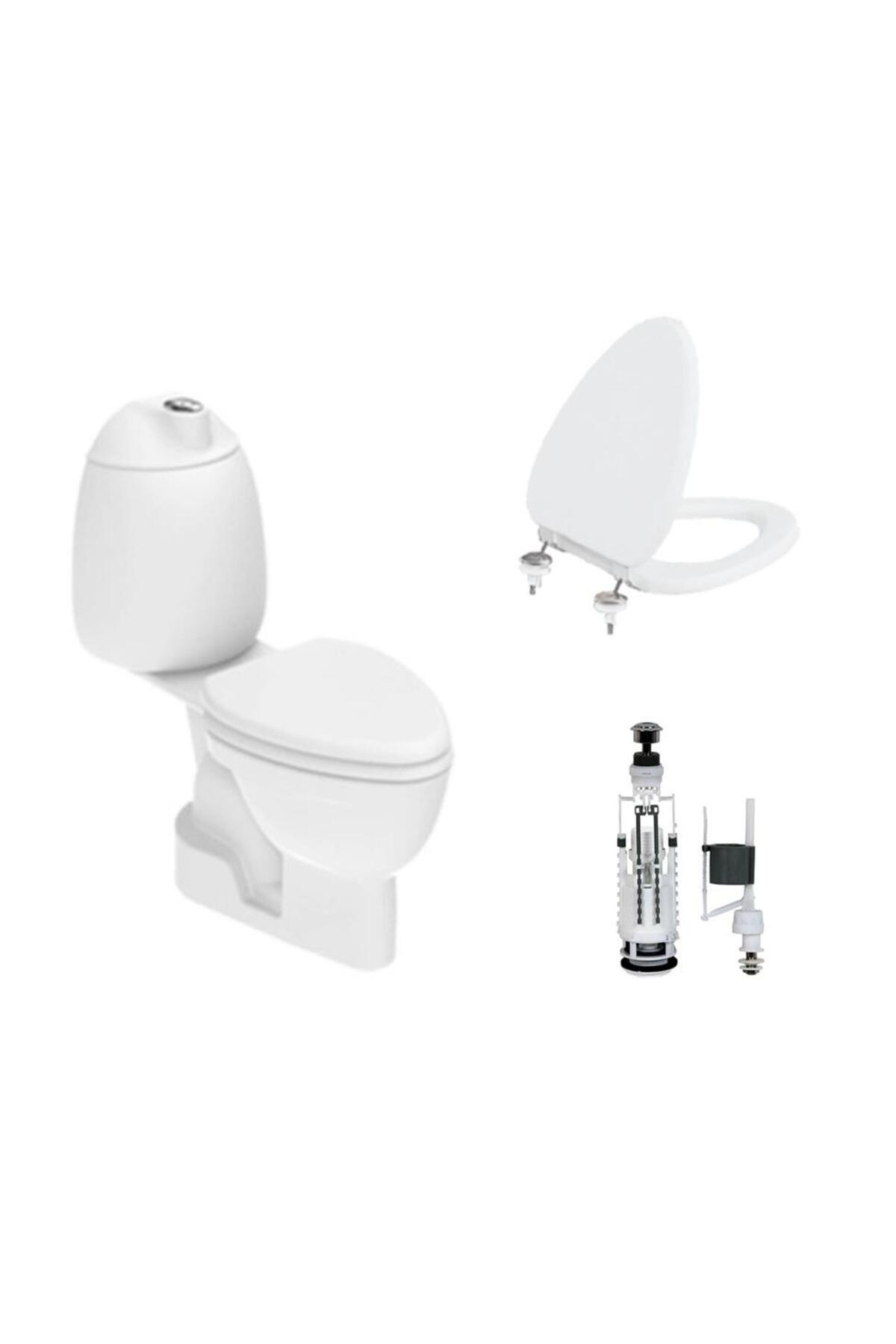 Çocuk Klozet + Rezervuar + Yavaş Kapanır Kapak + İç Takım Set