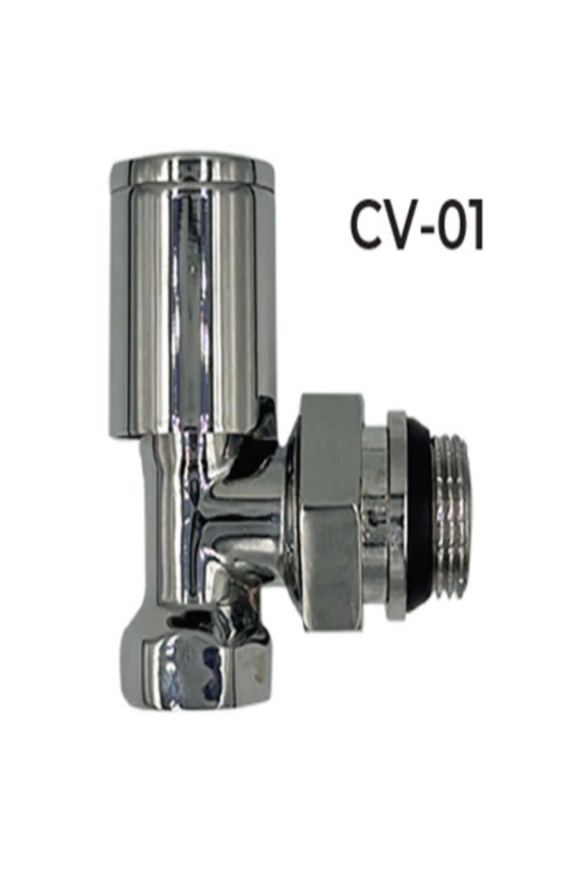 YENİ ENERJİ 1/2 Kaplama Köşe Havlupan Vanası Köşe Radyatör Vanası 1 Adet