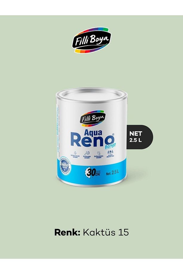 Filli Aqua Reno Banyo Kaktüs 15 (0,75L - 2,5L) Kaktüs 15
