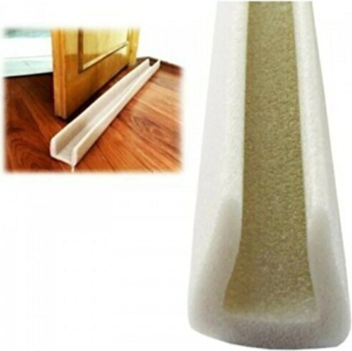 Geçmeli Kapı Altı Isı Yalıtım Süngeri. 6 Adet. Eşik Süngeri,izolasyon Strafor Köpük