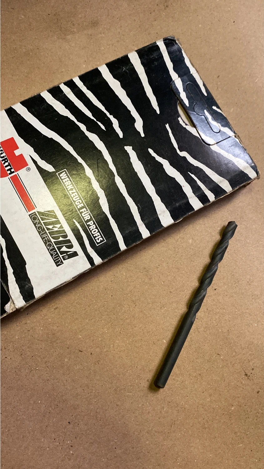 Zebra Matkap Ucu 3 mm Hss Demir - Çelik - Metal - Aliminyum 1 Adet