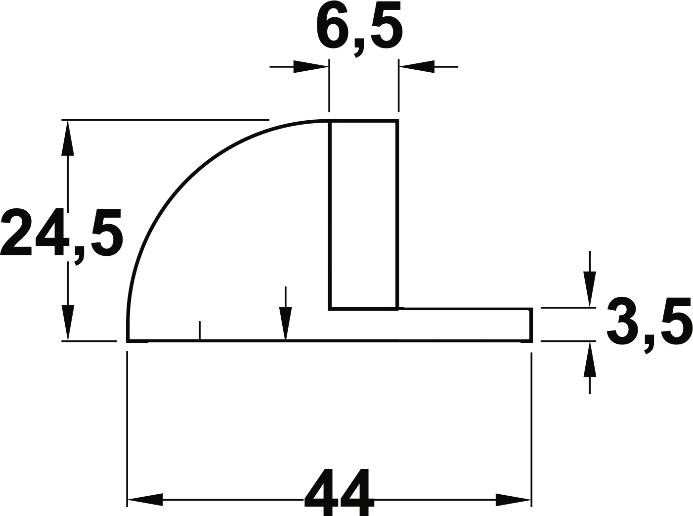 Kapı Stoperi Zemine Yapıştırma Paslanmaz Çelik Renkli 4'lü