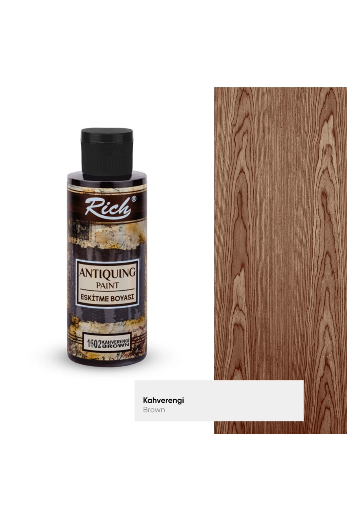 Rich Antiquing Eskitme Boyası Kahverengi 120 cc
