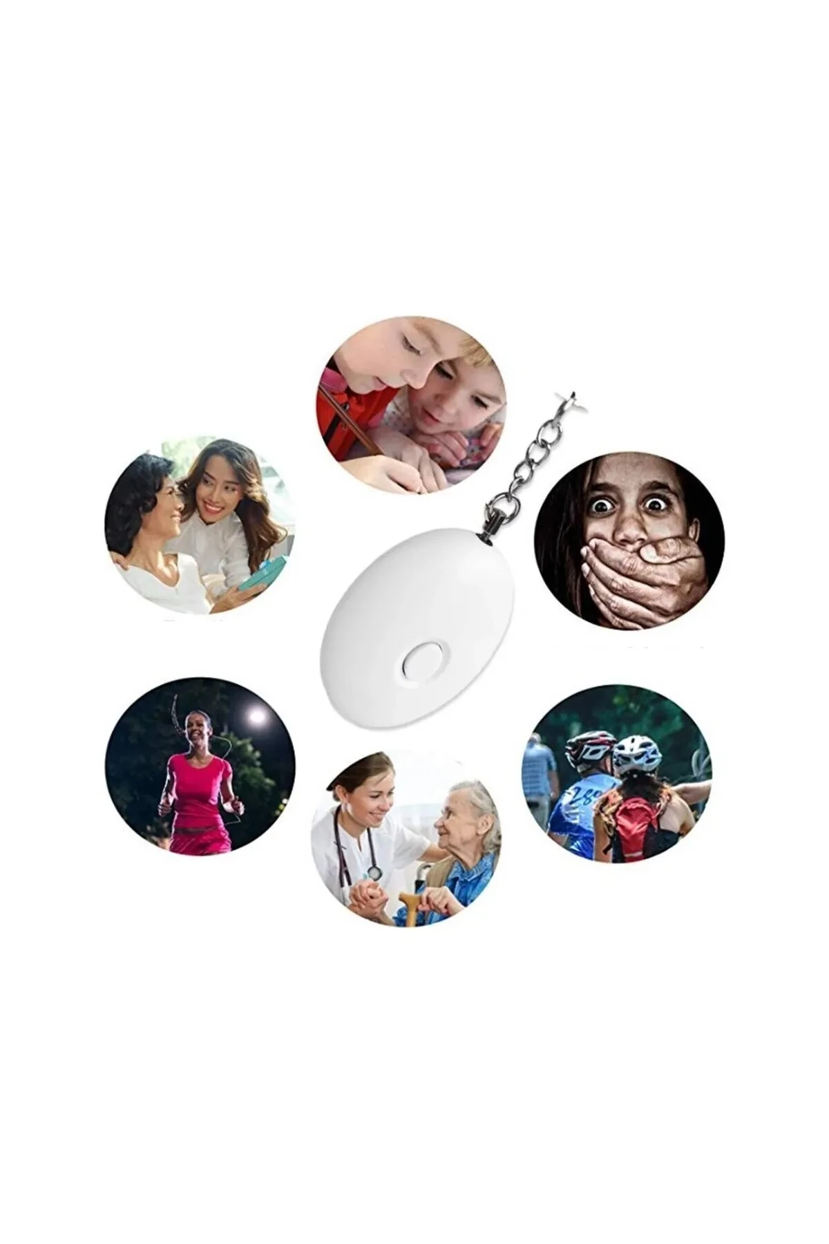 Deprem Enkaz Butonu Güvenlik Alarmı Anahtarlık Panik Butonu Yaşlı Engelli Çağrı Butonu