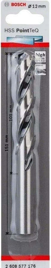 BOSCH Hss Pointteq Metal Matkap Ucu 12,0 mm 1'li