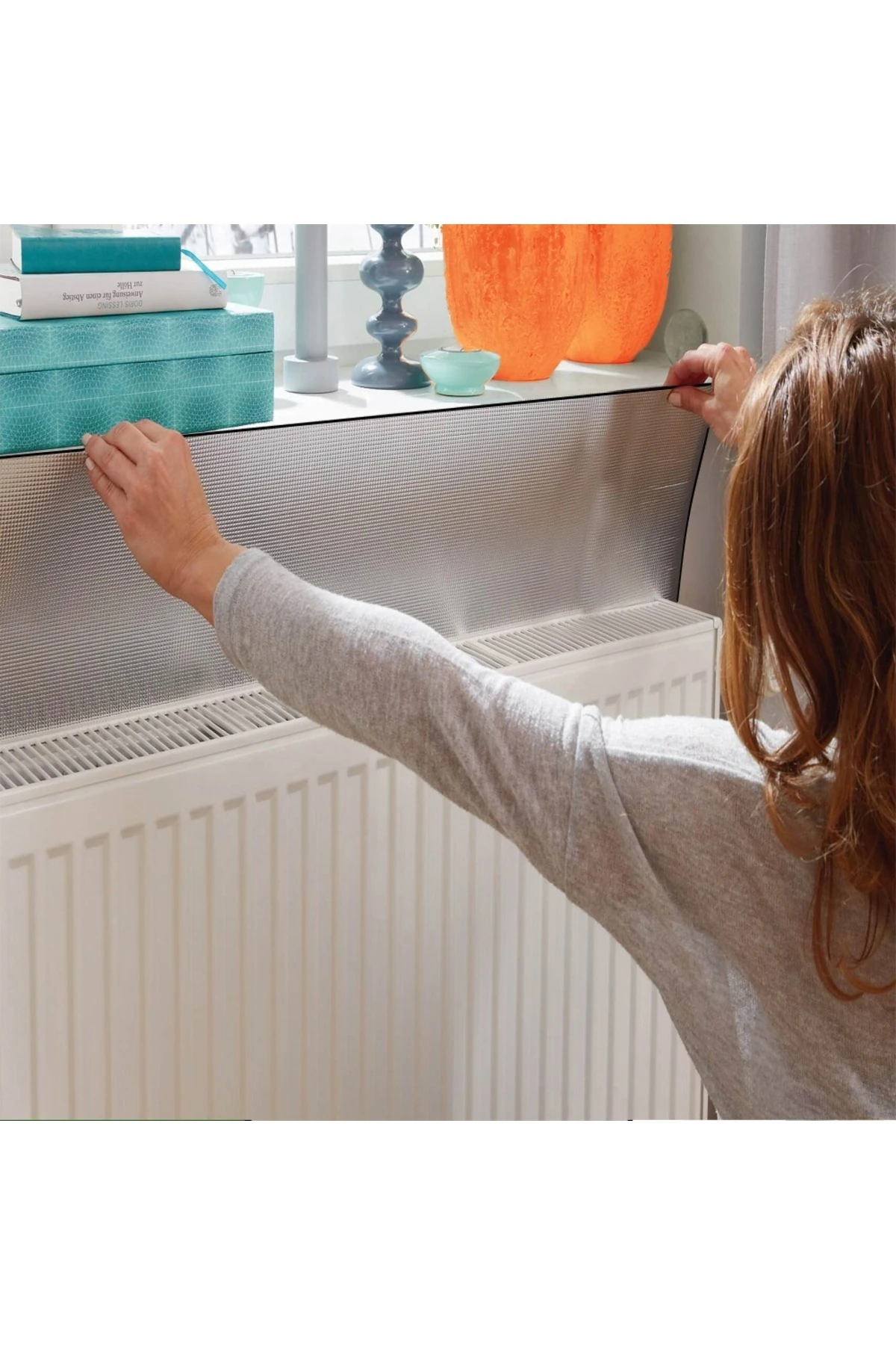 4 Adet Isı Yalıtım Levhası 3 mm Petek Arkası Kalorifer Radyatör Arkası İzolasyon Plaka