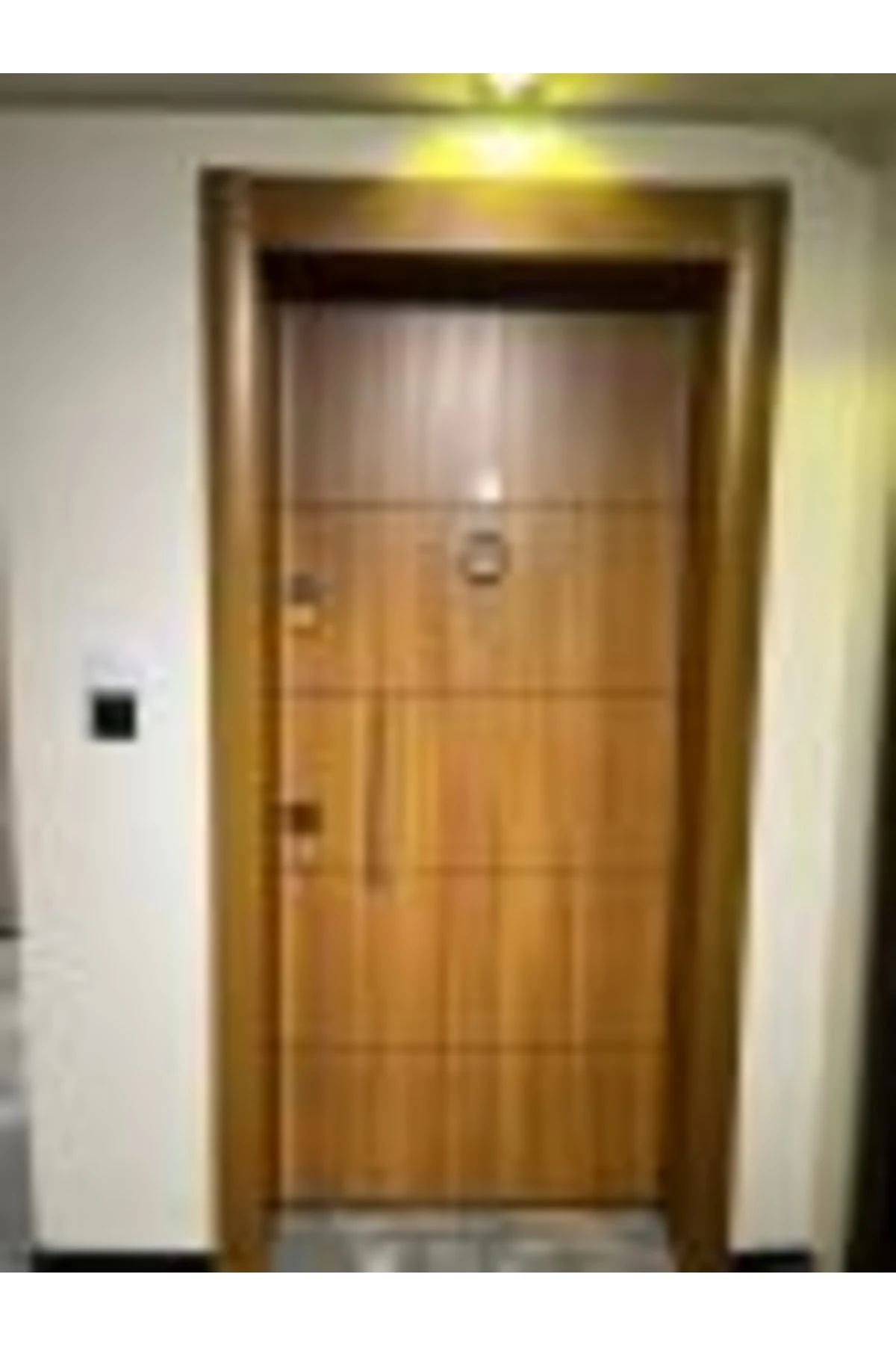 Çelik Kapı, Ahşap Desenli Çelik Kapı, Eskitme Kasa Çelik Kapı Sağ Açılım