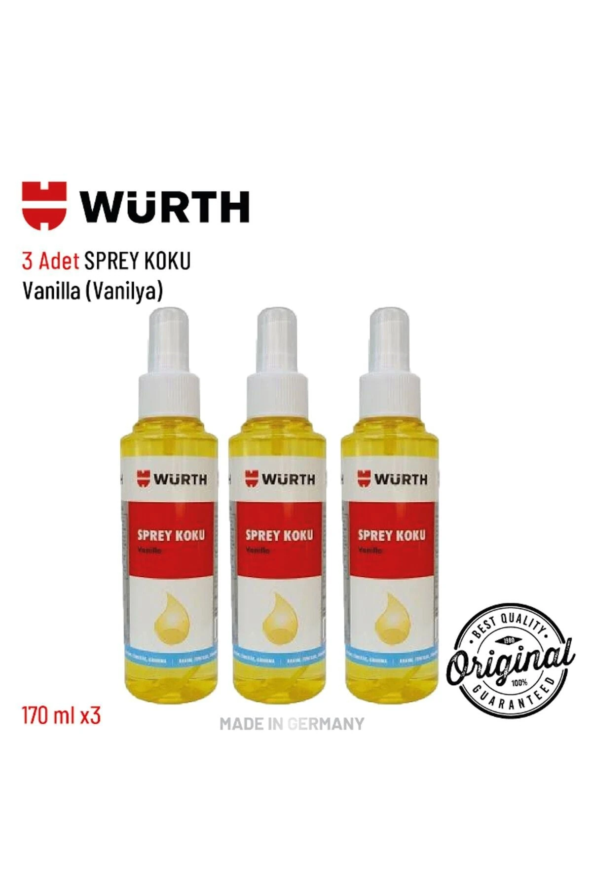 3'LÜ SPREY KOKU SETLERİ (VANİLLA)