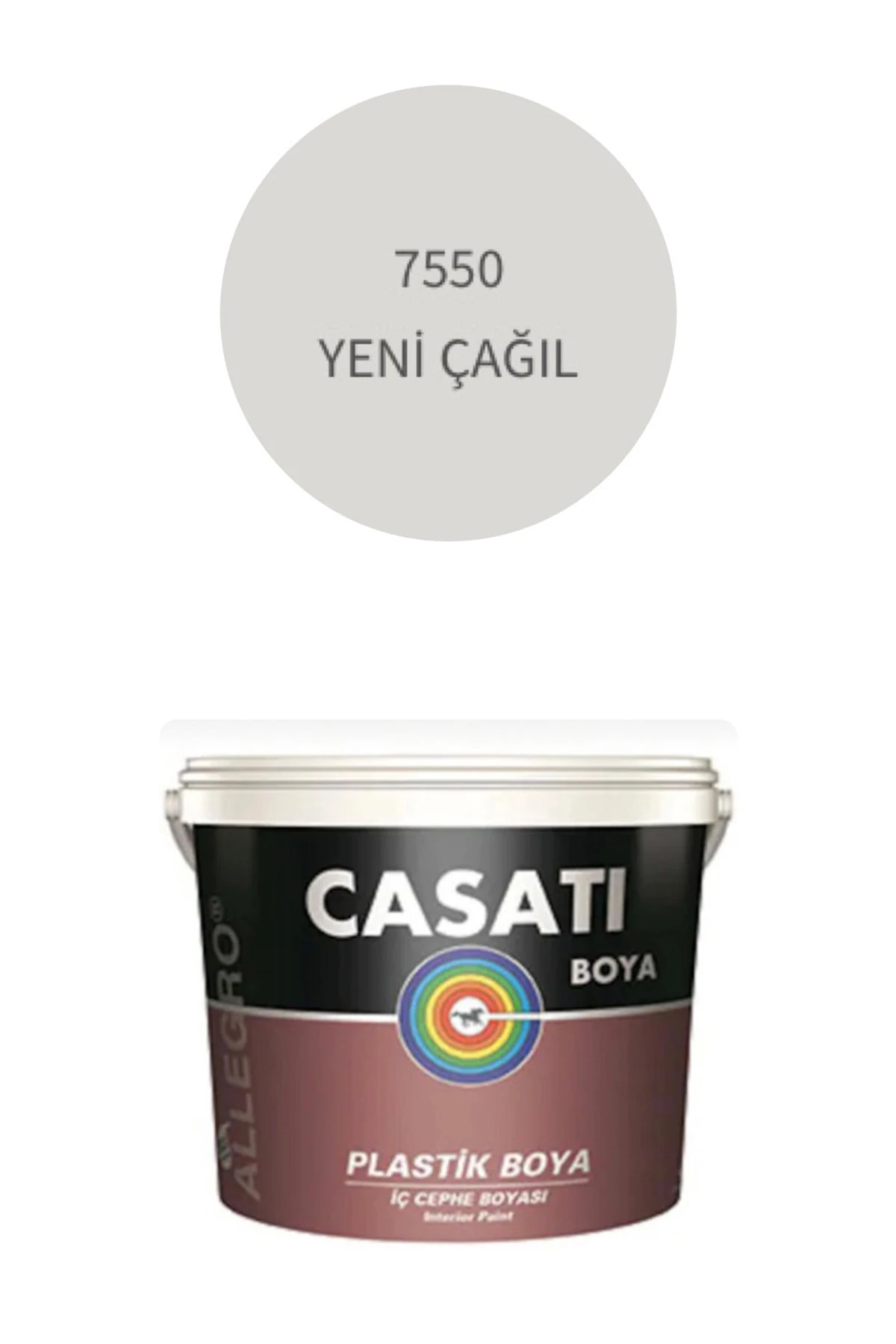 Allegro Plastik Iç Cephe Duvar Boyası 3,5 Kg