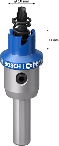 BOSCH Expert 16 mm Elmaslı Inox Panç Adaptörlü 2608901399