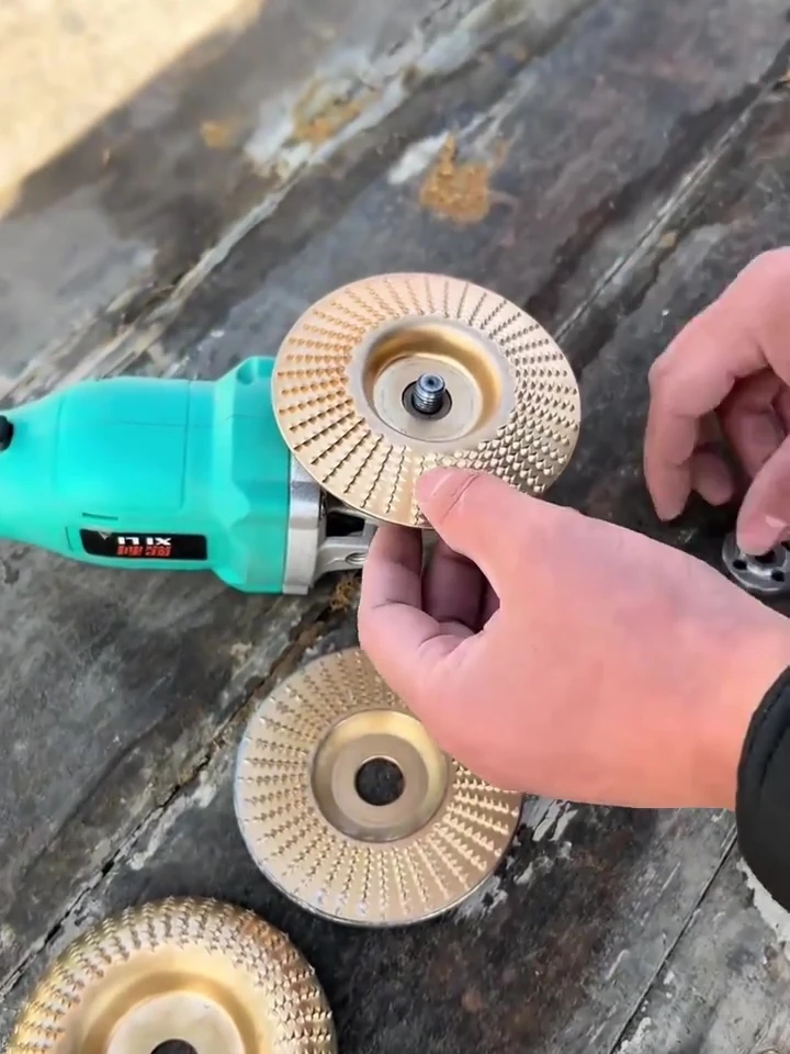 Ahşap Oyma Törpü diski avuç taşlama uyumlu törpüleme aşındırma raspalama disk