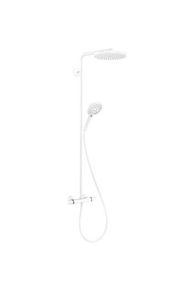 Beyaz Raindance Select S 240 Termostatik Duş Kolonu 27633700