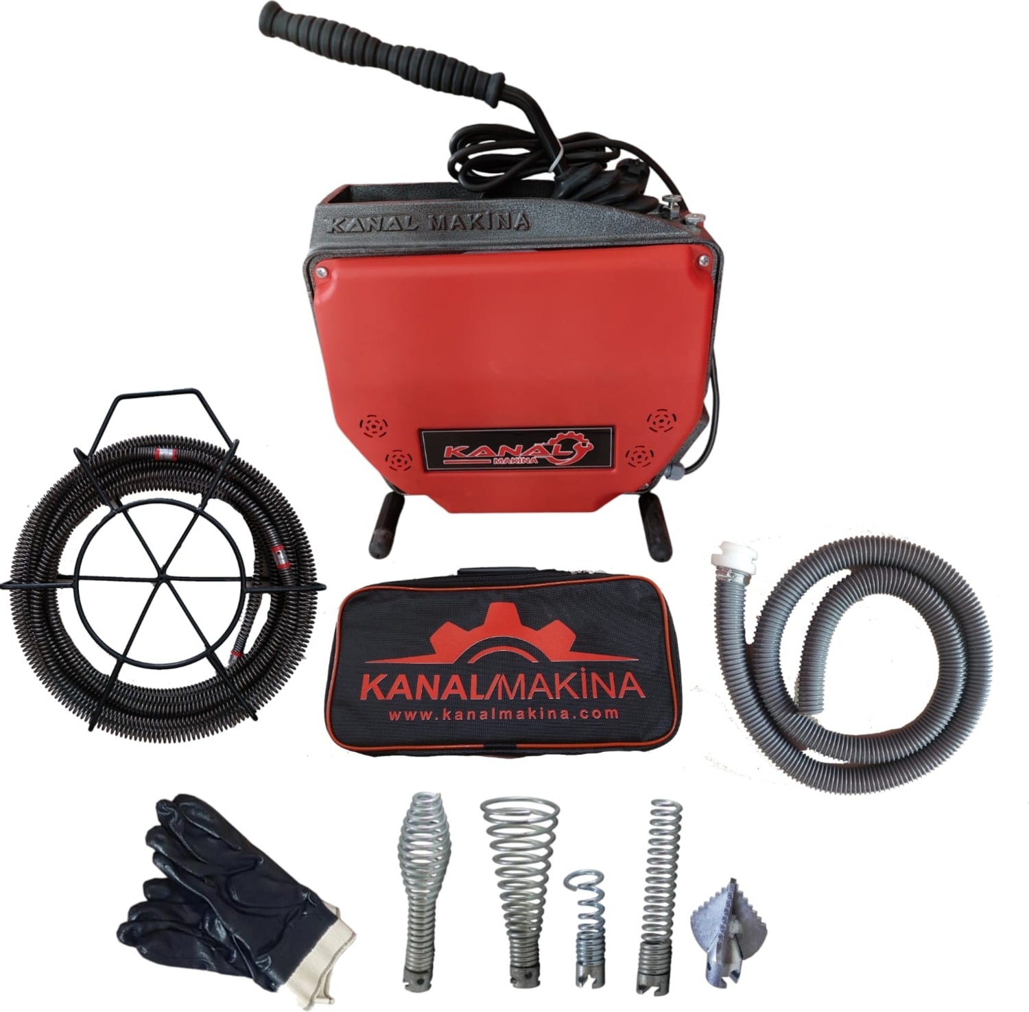 Kanal Açma Makinesi 16 mm Set