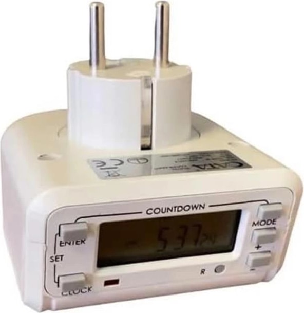 CT-9182 Dijital Zaman Saati, 3680 W, Beyaz