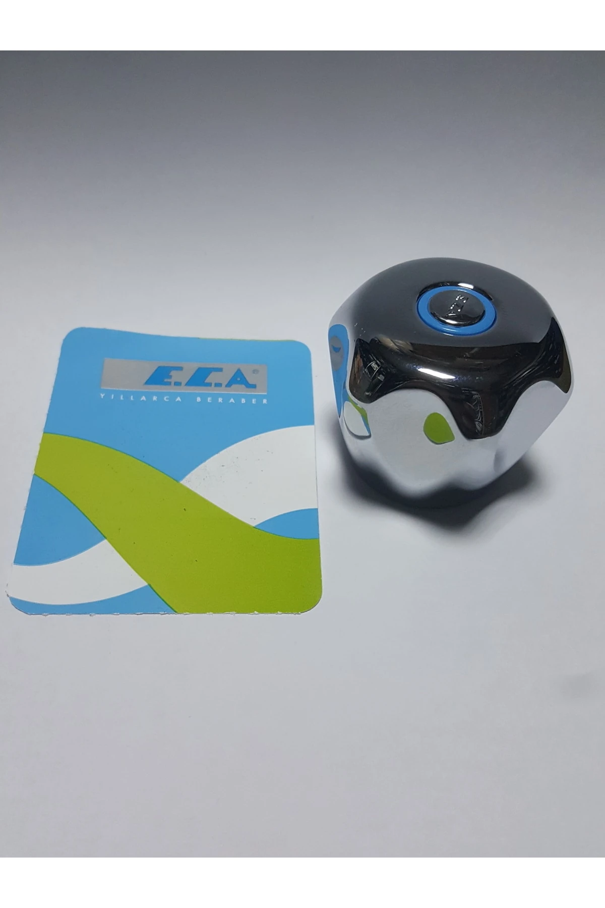 Musluk Başlığı Topaç Mavi Biceli