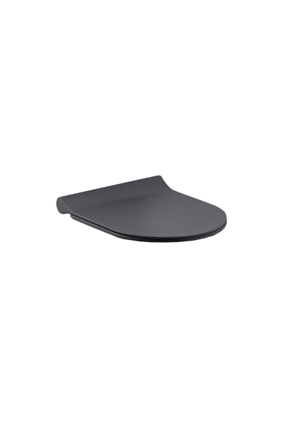 Hill Rimout Mat Antrasit Asma Klozet A031291k, Yavaş Kapak