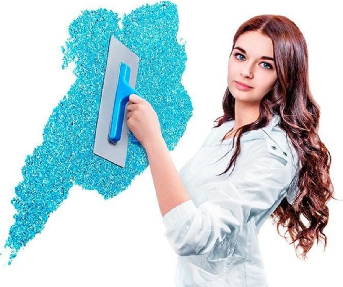 DEKOR Şeffaf Ipek Sıva Malası
