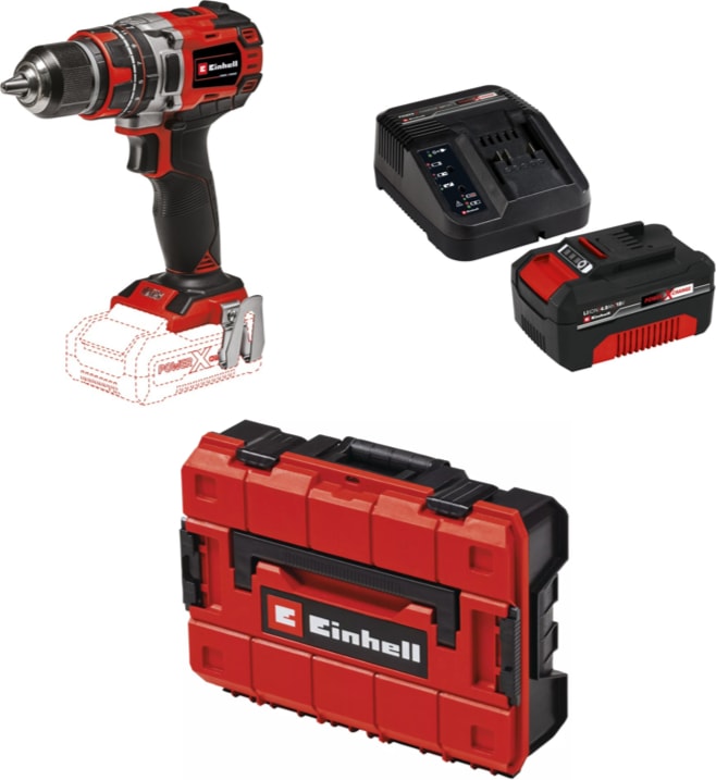 EİNHELL Tp-Cd 18/50 Li-I Bl Solo Akülü Vidalama + 1 x 4 Ah Starter Kit (Çanta Dahil)