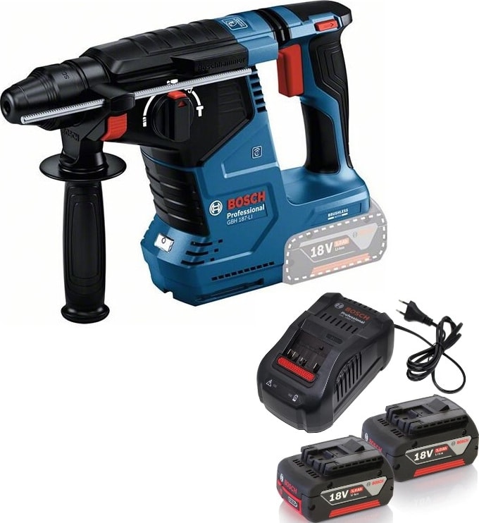 BOSCH Gbh 187-LI Professional Akülü Kırıcı-Delici
