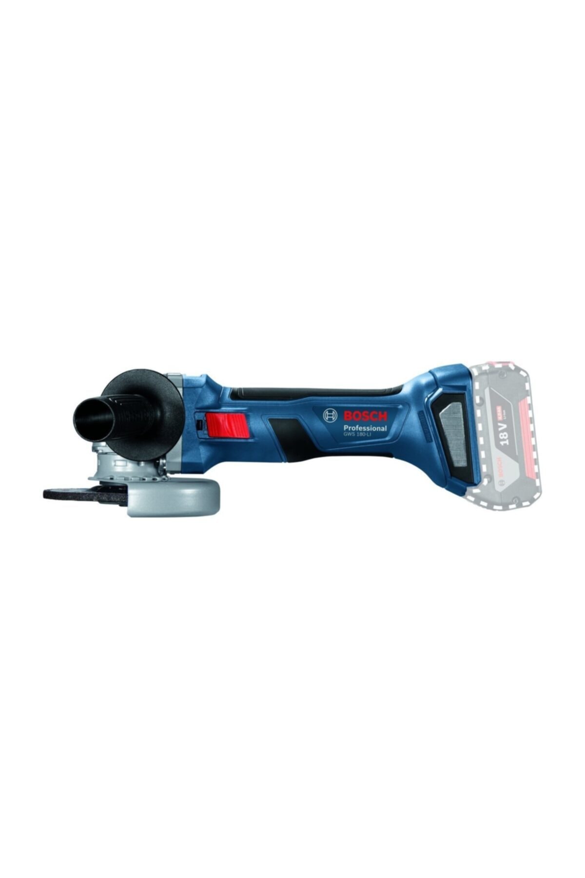 BOSCH Professional Gsr 180-lı + Gws 180-lı Akülü Taşlama Makinesi 2 X 2,0 Ah Akü Ve 1 X Şarj Cihazı
