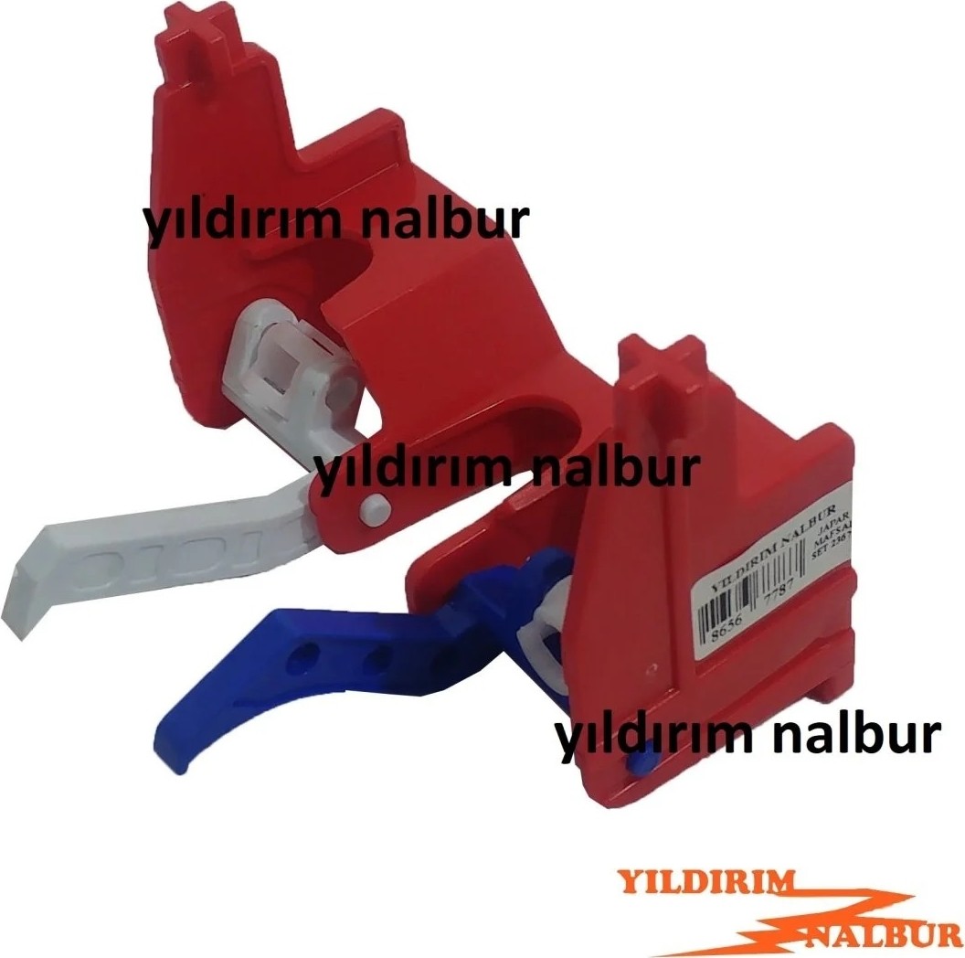Gömme Rezervuar Mafsal Seti Köprü Takımı Renkli Kaldıraç