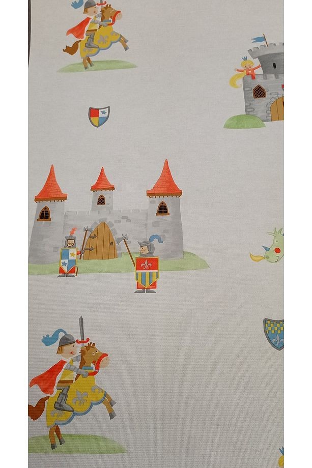 çocuk desenli duvar kağıdı