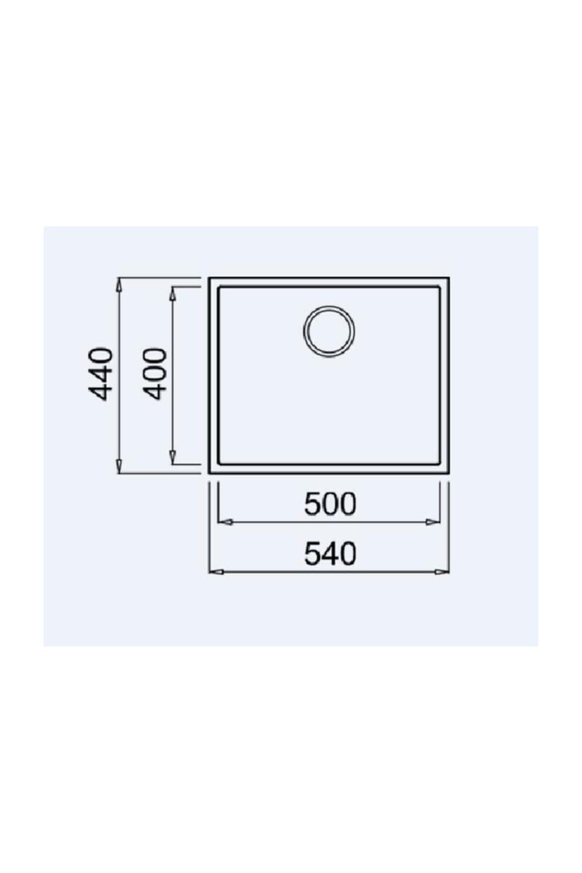 Evye Square 50.40 Tg Siyah