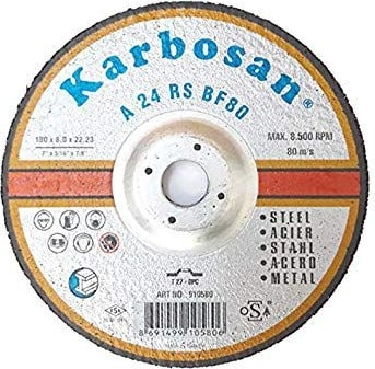 KARBOSAN Metal Taşlama 180 mm 2 Adet