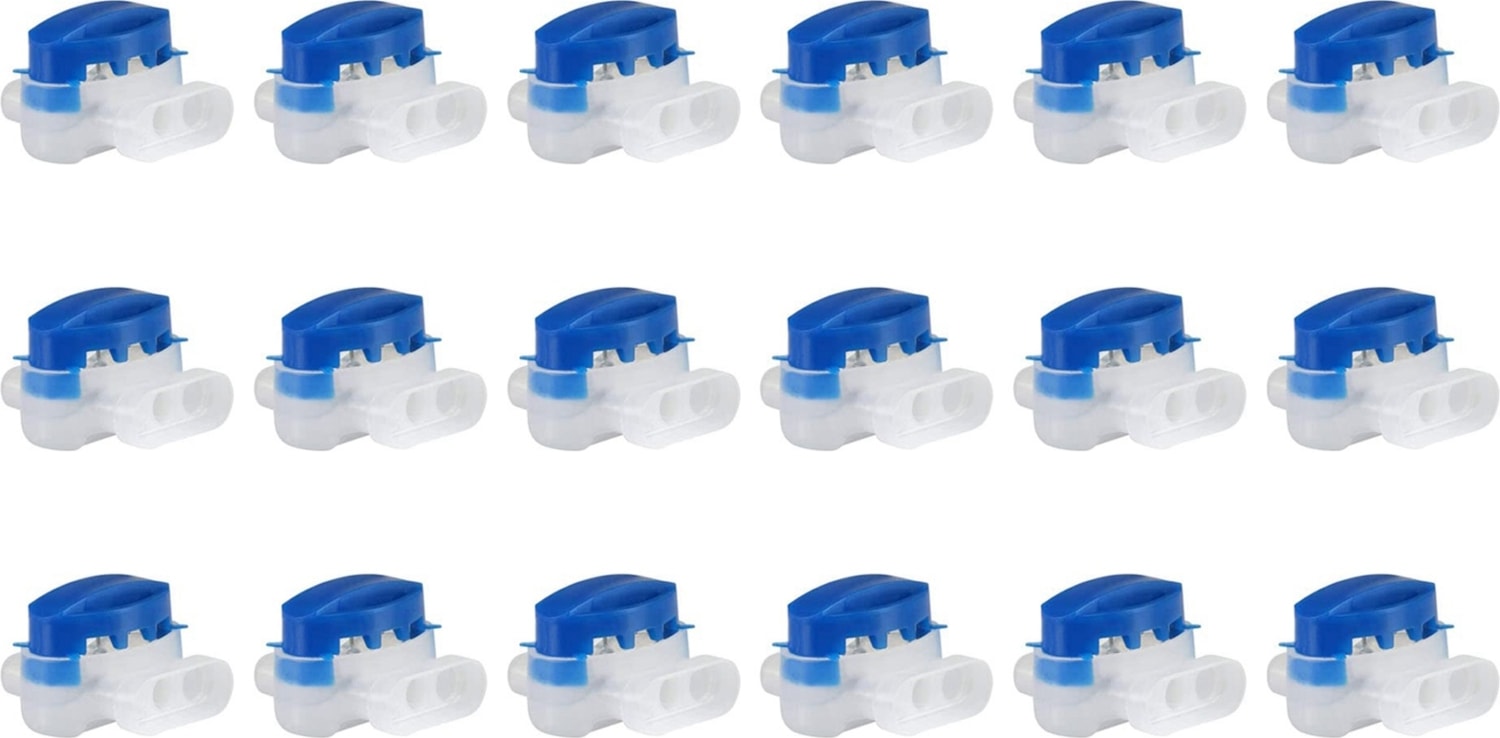 18 Paket Elektrik Idc 314-BOX Pigtail 3 Kablolu Konnektörler 22-14 Awg Kablolar, Robotik Çim Biçme Makineleri Için (Yurt Dışından)