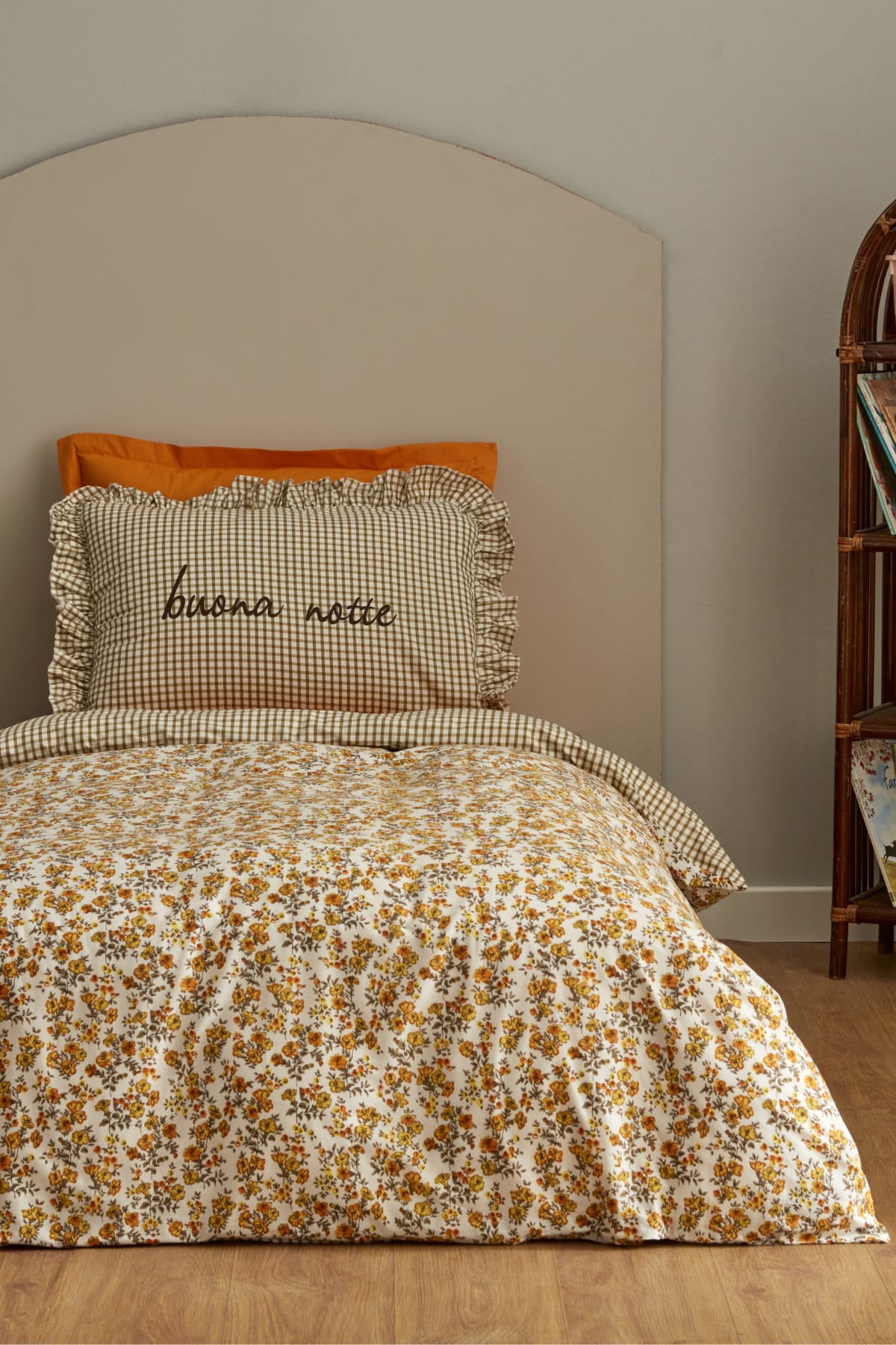 Nevresim Takımı %100 Pamuk Tek Kişilik Young Buona Notte (Fitted)