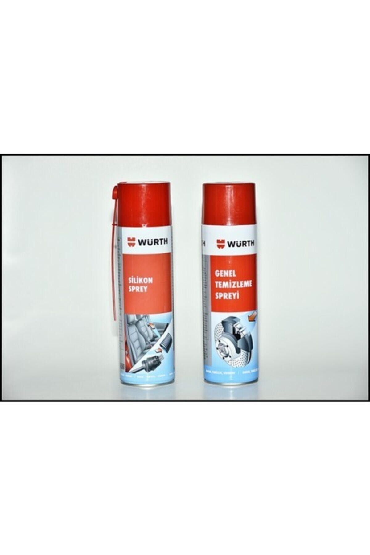 Genel Temizleyici 500 ml +  Silikon Sprey 500 ml 2'li Set