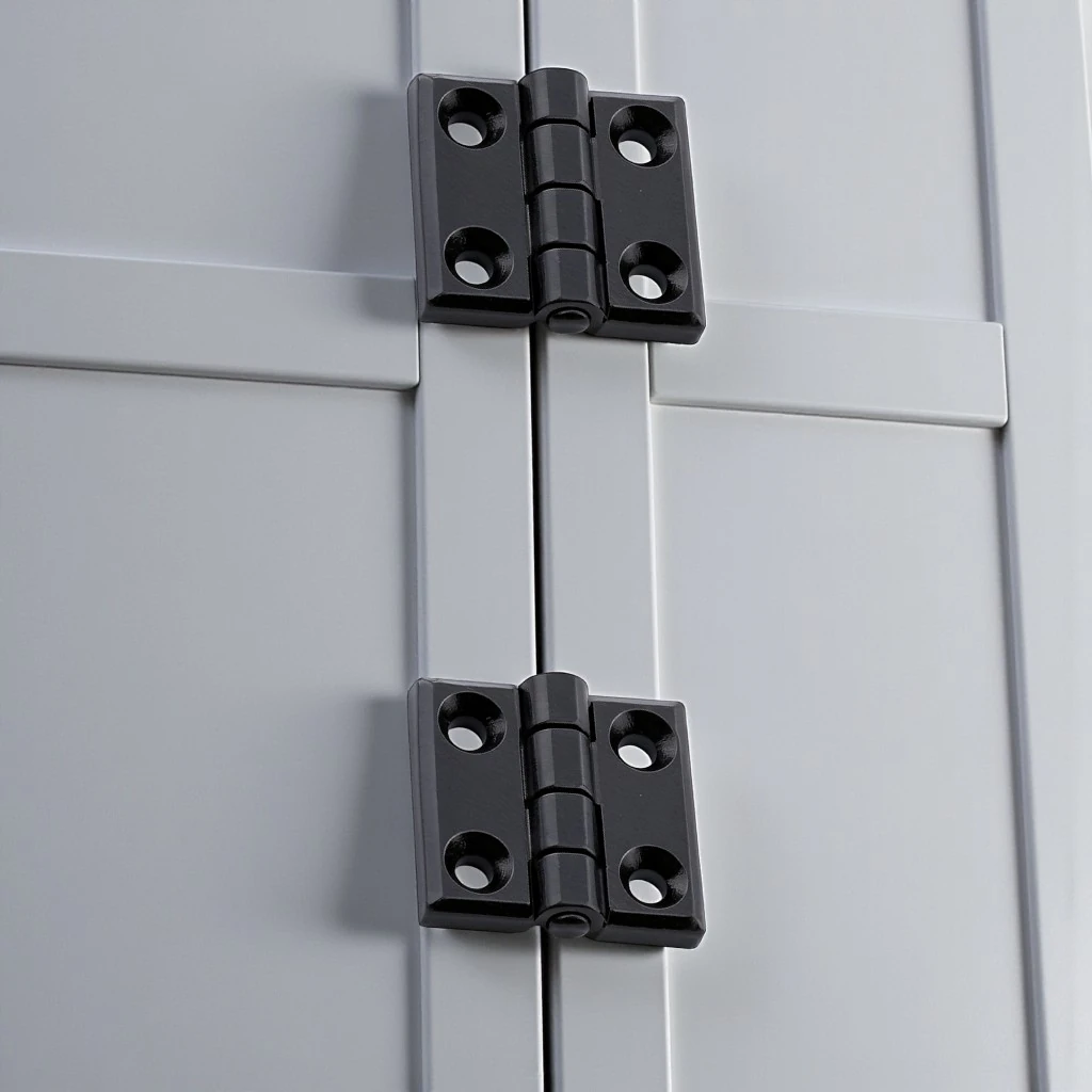 Siyah Metal Mini Yaprak Menteşe 30X30MM Dayanıklı Mobilya Kapı Dolap Çekmece Kapak Aksesuar Bağlantı