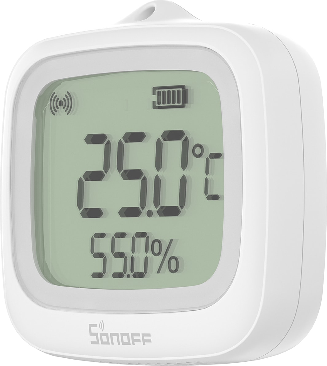 SNZB-02WD Zigbee IP65 LCD Ekranlı Akıllı Sıcaklık ve Nem Sensörü