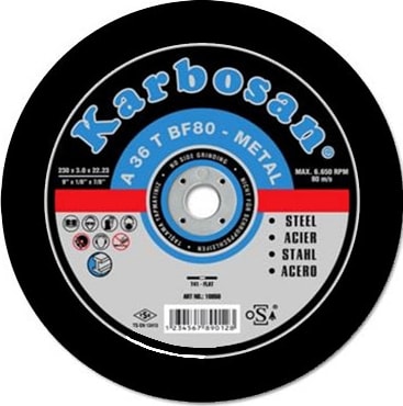 KARBOSAN 115X3.0 Metal Kesme Taşı 1 Adet