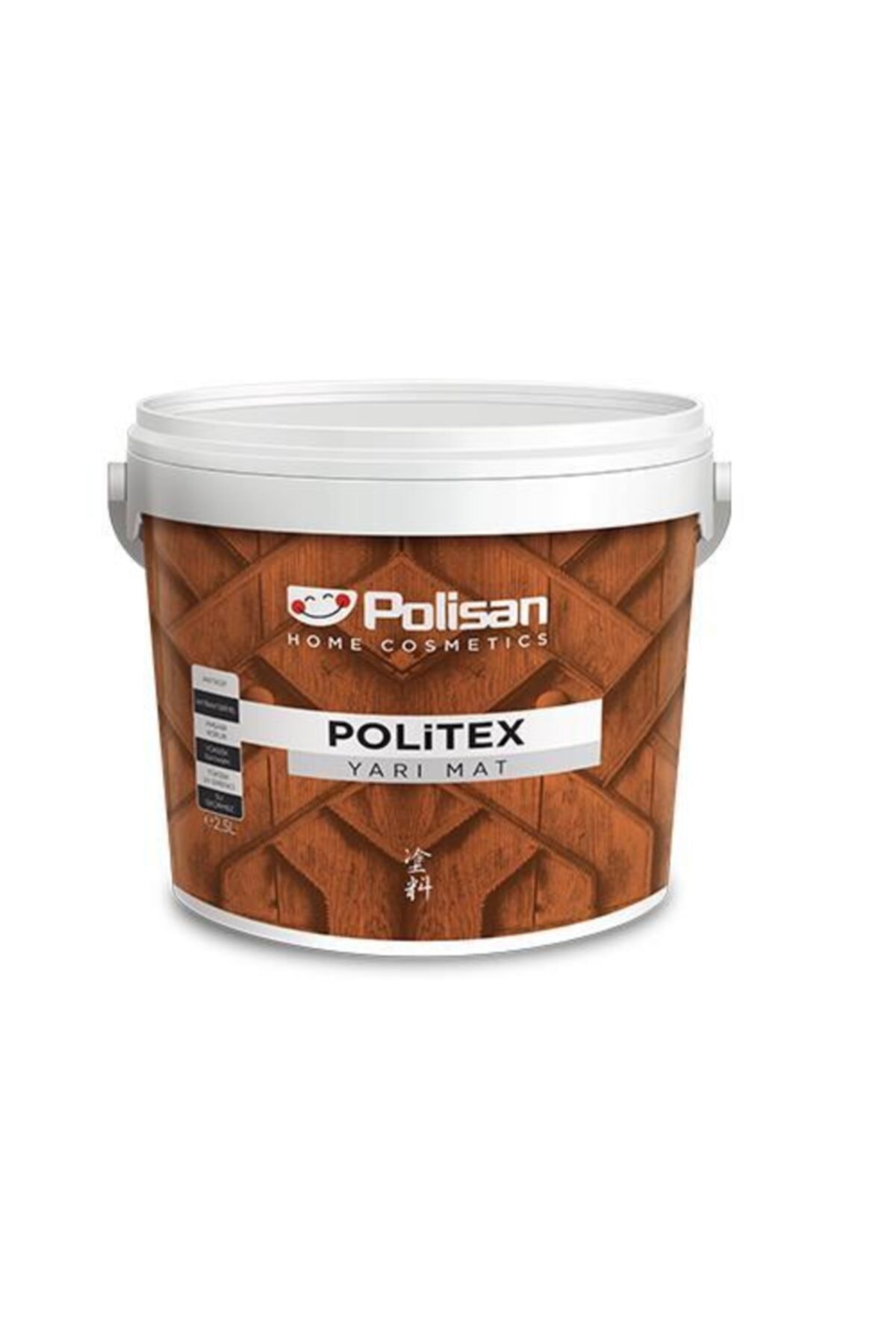 Politex Su Bazlı Ahşap Koruyucu 2,5lt Ceviz