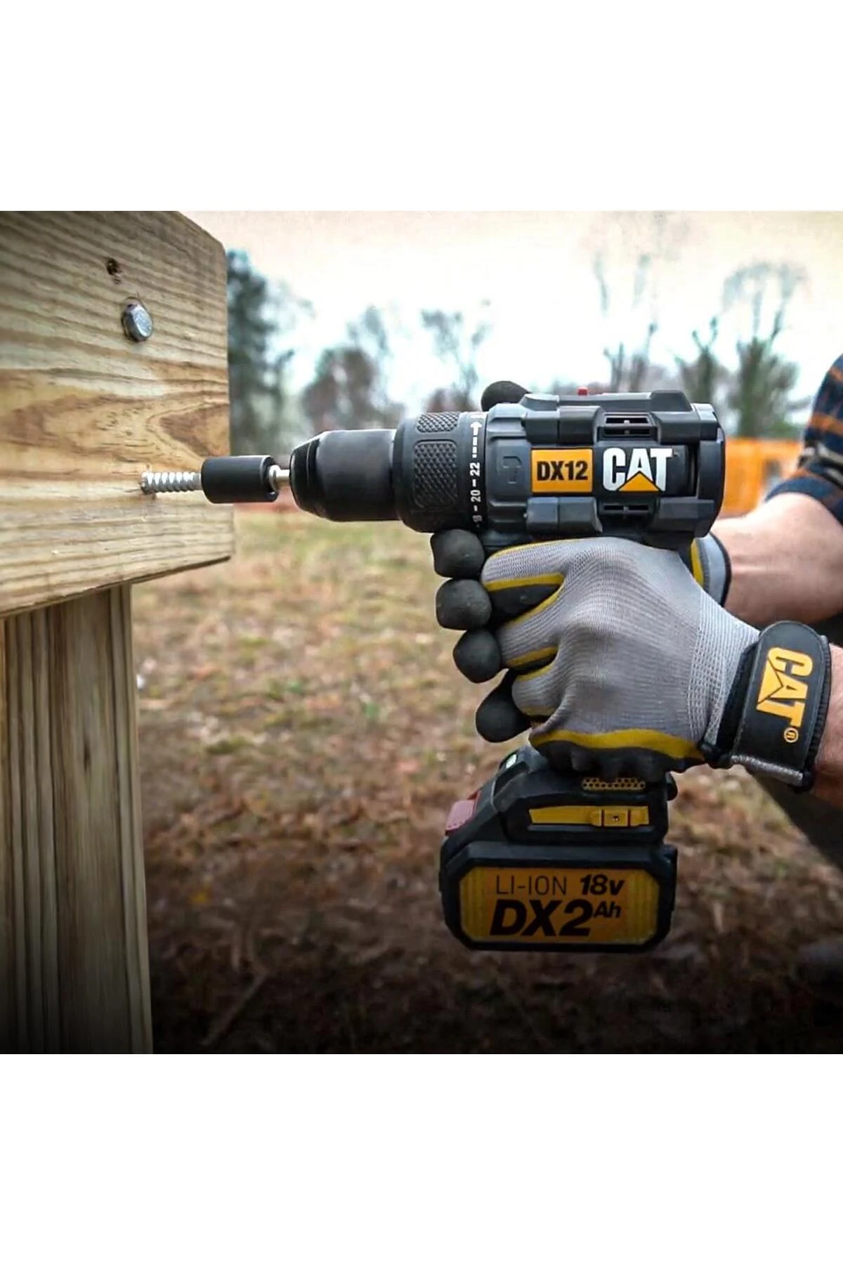 DX12K 18Volt/2.0Ah Li-ion Çift Akülü Kömürsüz Profesyonel Darbeli Matkap+DX71 Kömürsüz Darbeli T
