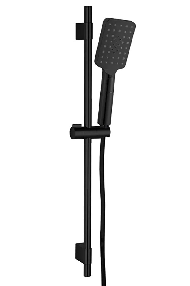 Tiera Plus Banyo Hareketli Sürgülü Duş Seti Üst Takımı Mat Siyah 102146092C1