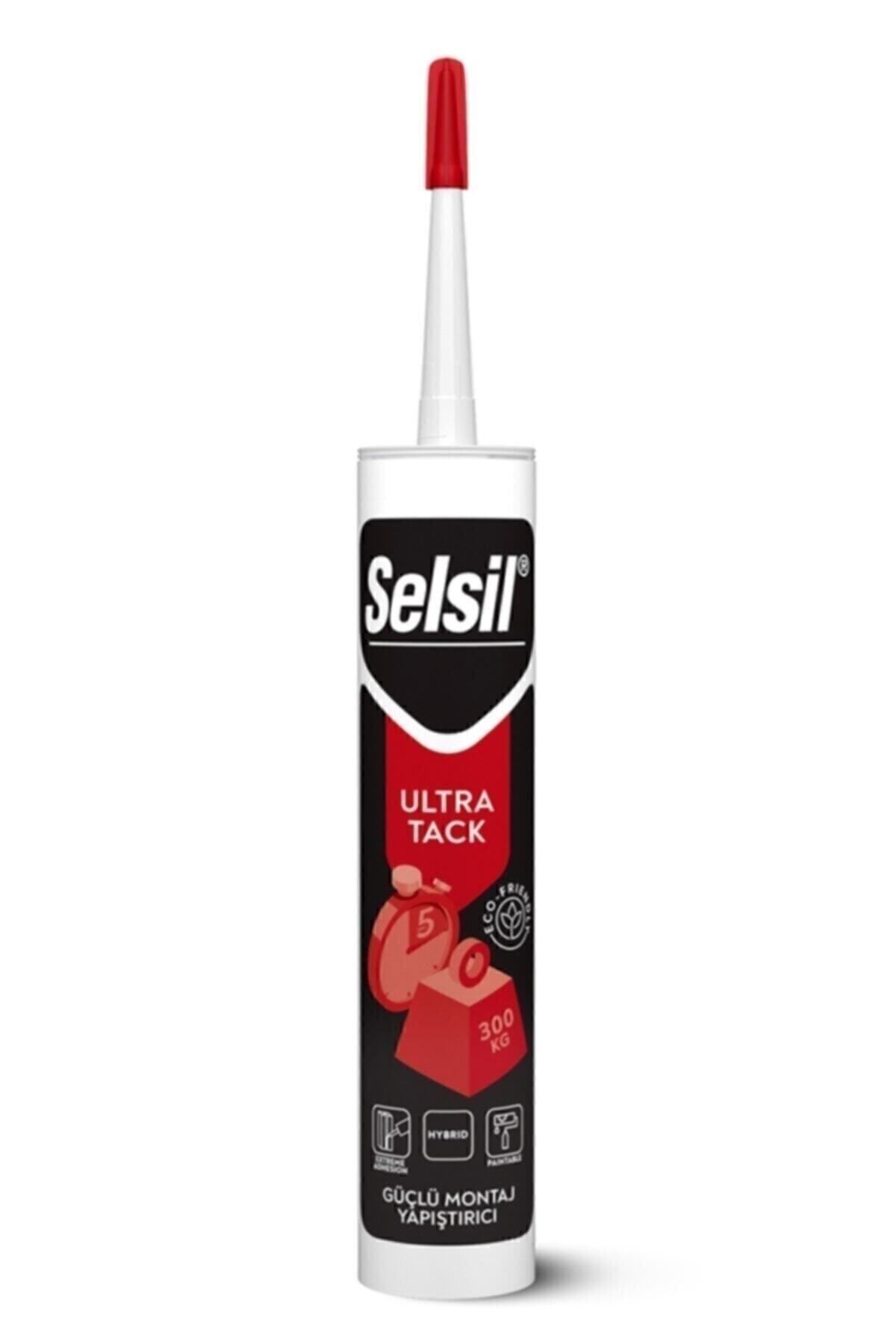 SELSİL Ultra Tack Hybrid Çok Güçlü Korniş Yapıştırıcısı 290 ml (300 KG'YE KADAR DAYANIKLI)