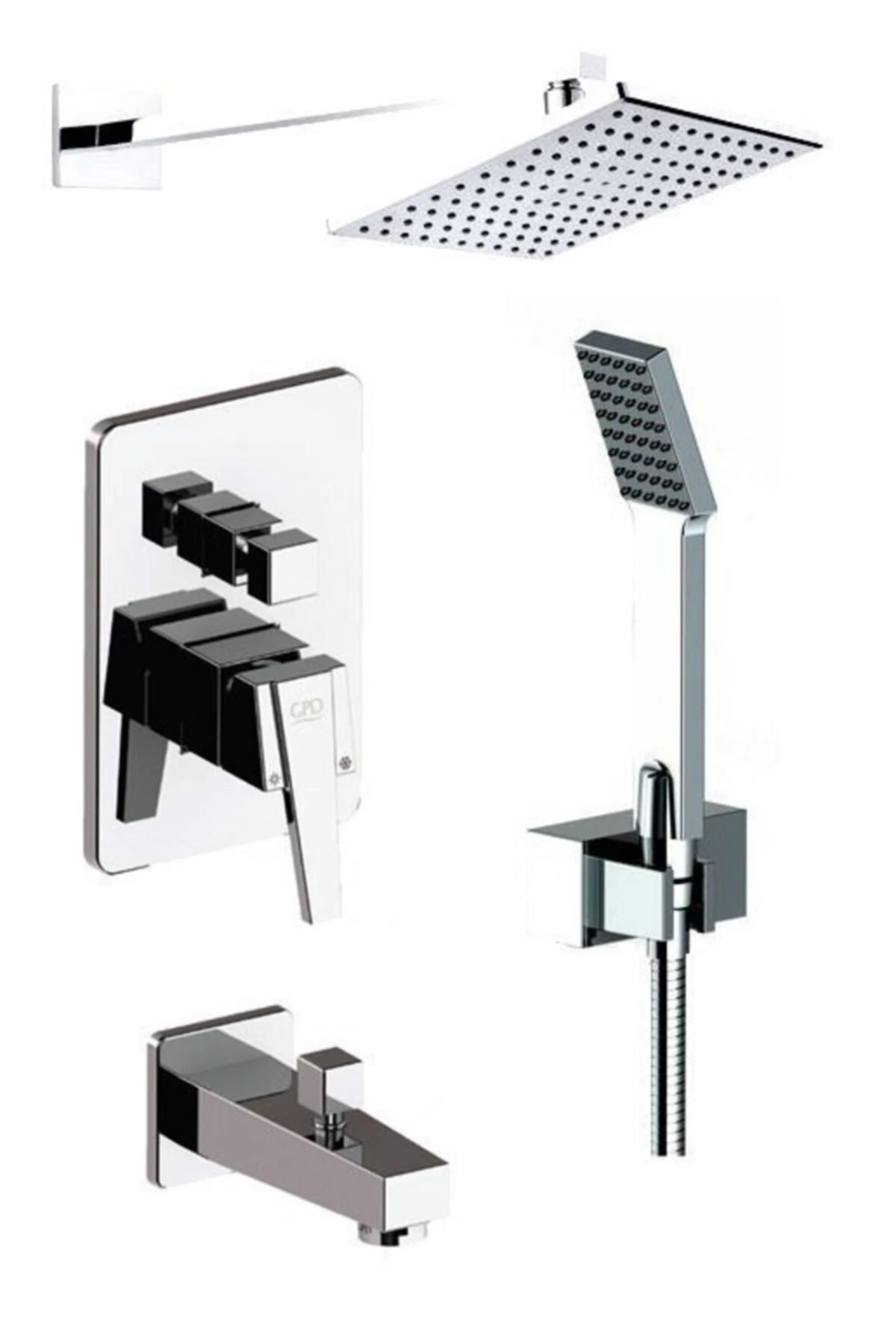 Tam Ankastre Duş Seti Ritmo