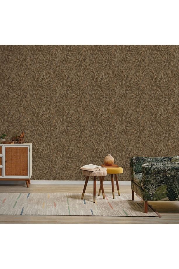 Octagon Geometrik Desenli Duvar Kağıdı 1211-3 (1211-3 / 10.0 MTR)