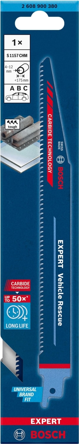 BOSCH Expert S 1157 Chm Otomotiv Çeliği Için Panter Testere 1'li 2608900380