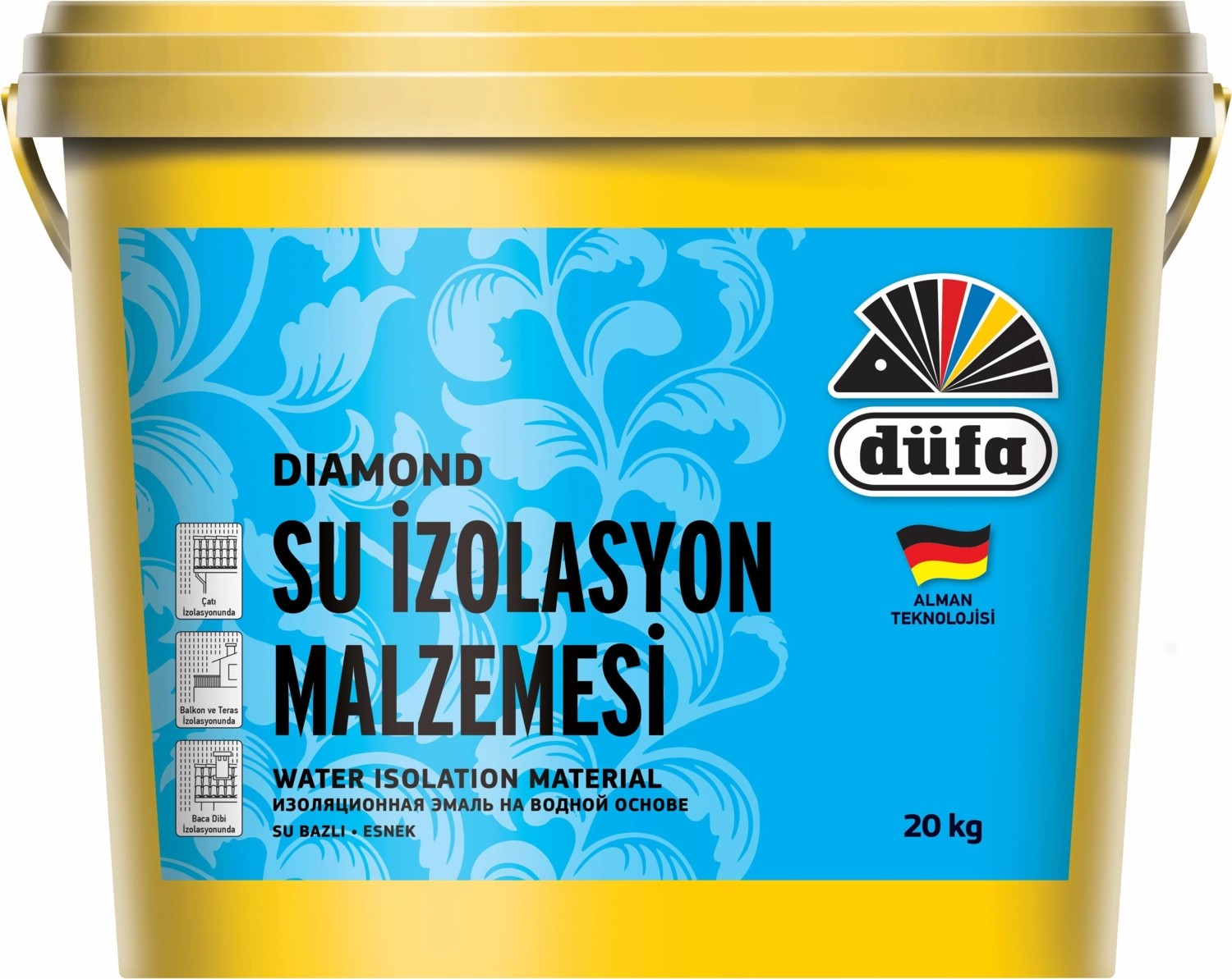 Diamond Su Kesici İzolasyon 20 kg Beyaz