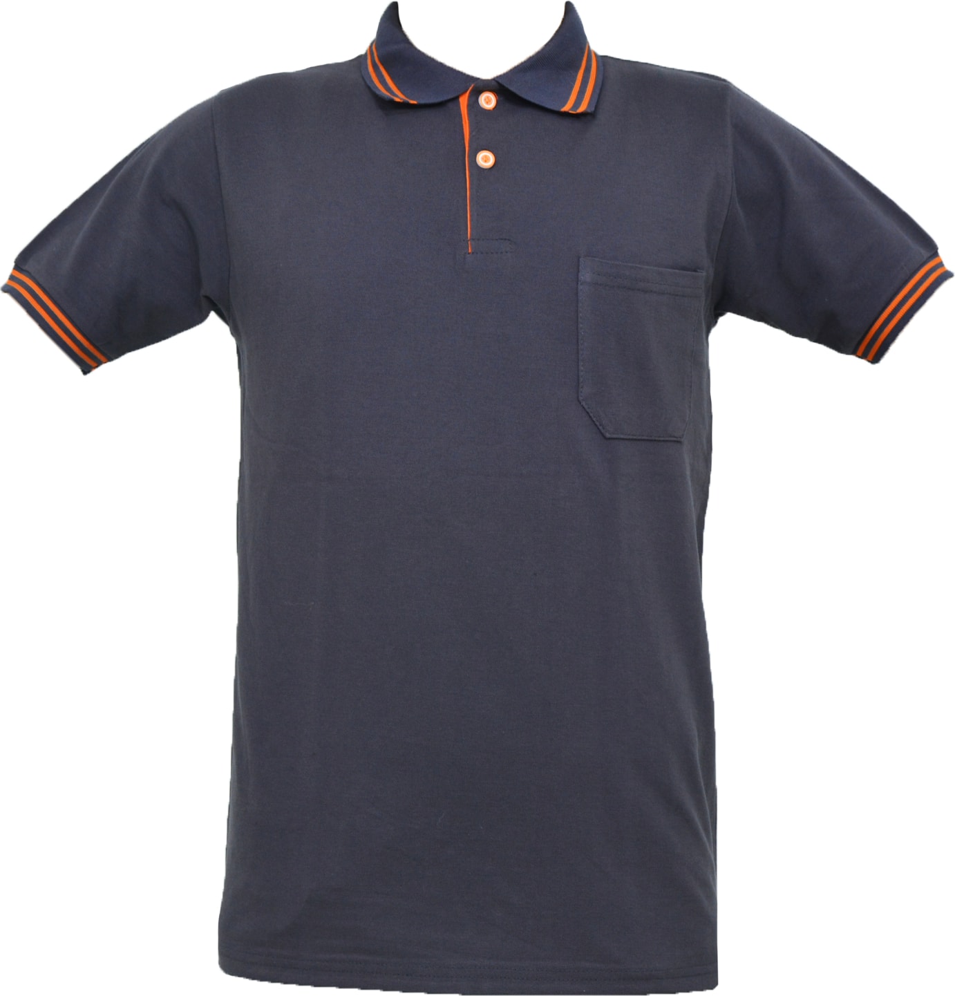 Çizgili Polo Yaka Füme Tshirt