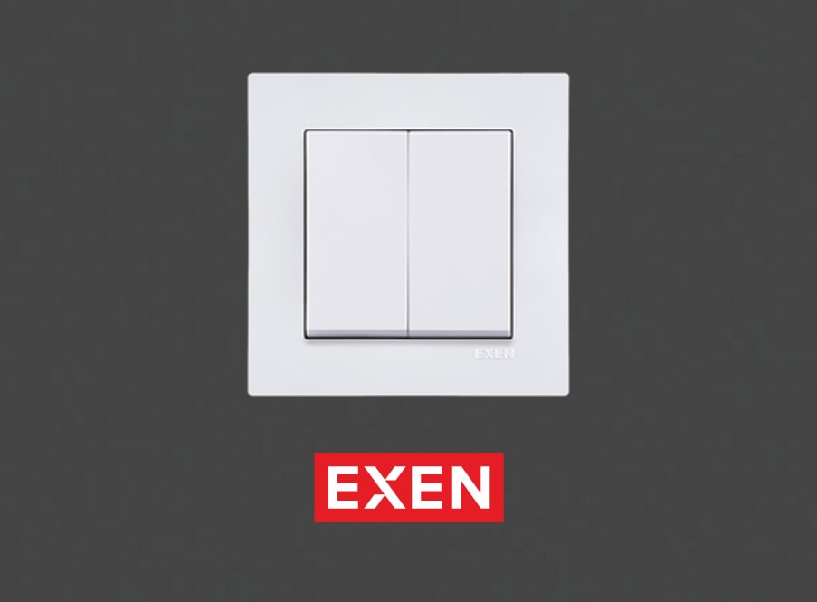 Beyaz Modül+Kapak | Komütatör