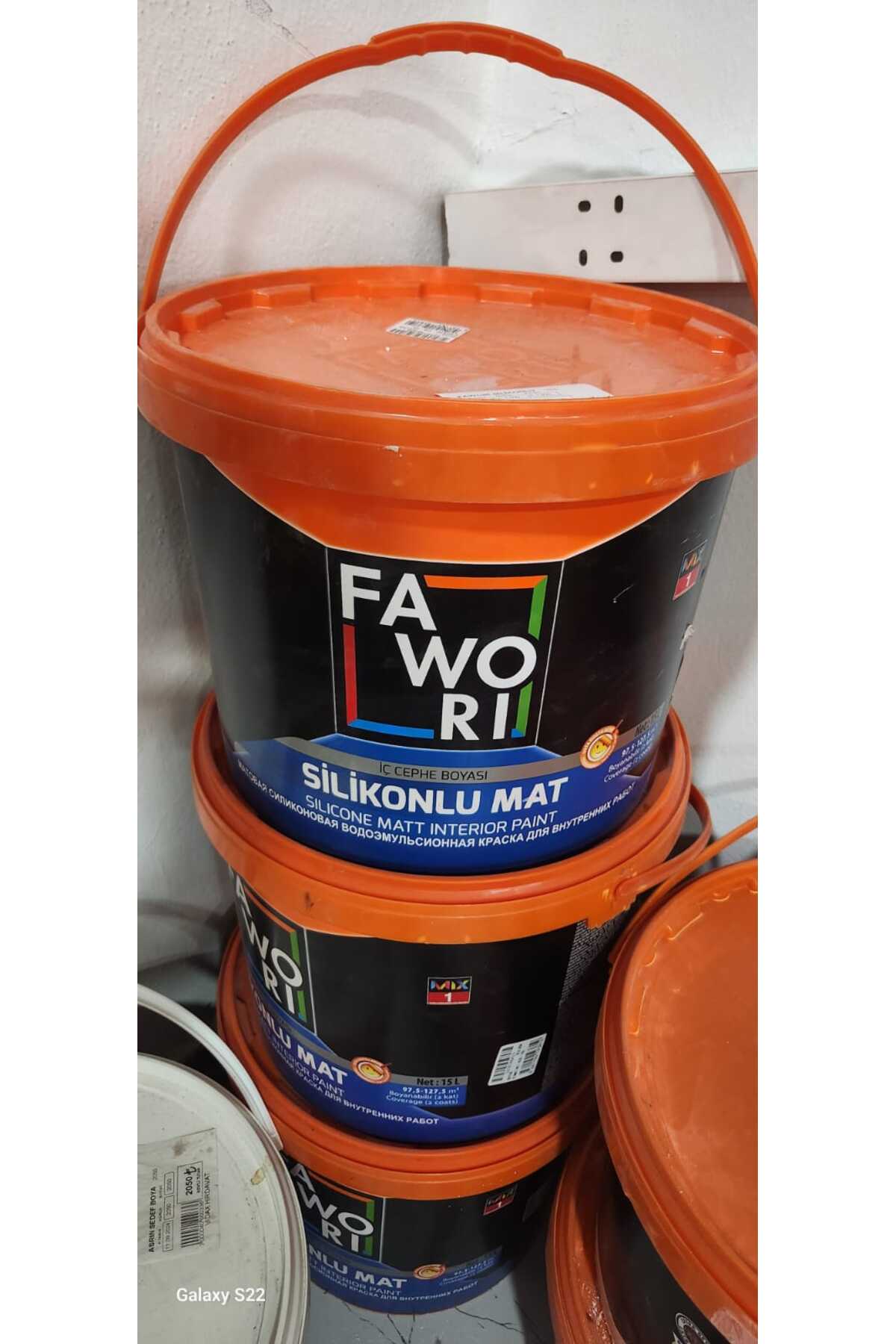 Silikonlu Mat Iç Cephe Boyası 10 Kg-7,5 Lt