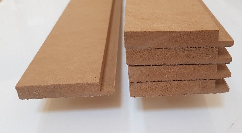 Dekoratif Duvar Lambri Çıtası 89CM 5'li Paket