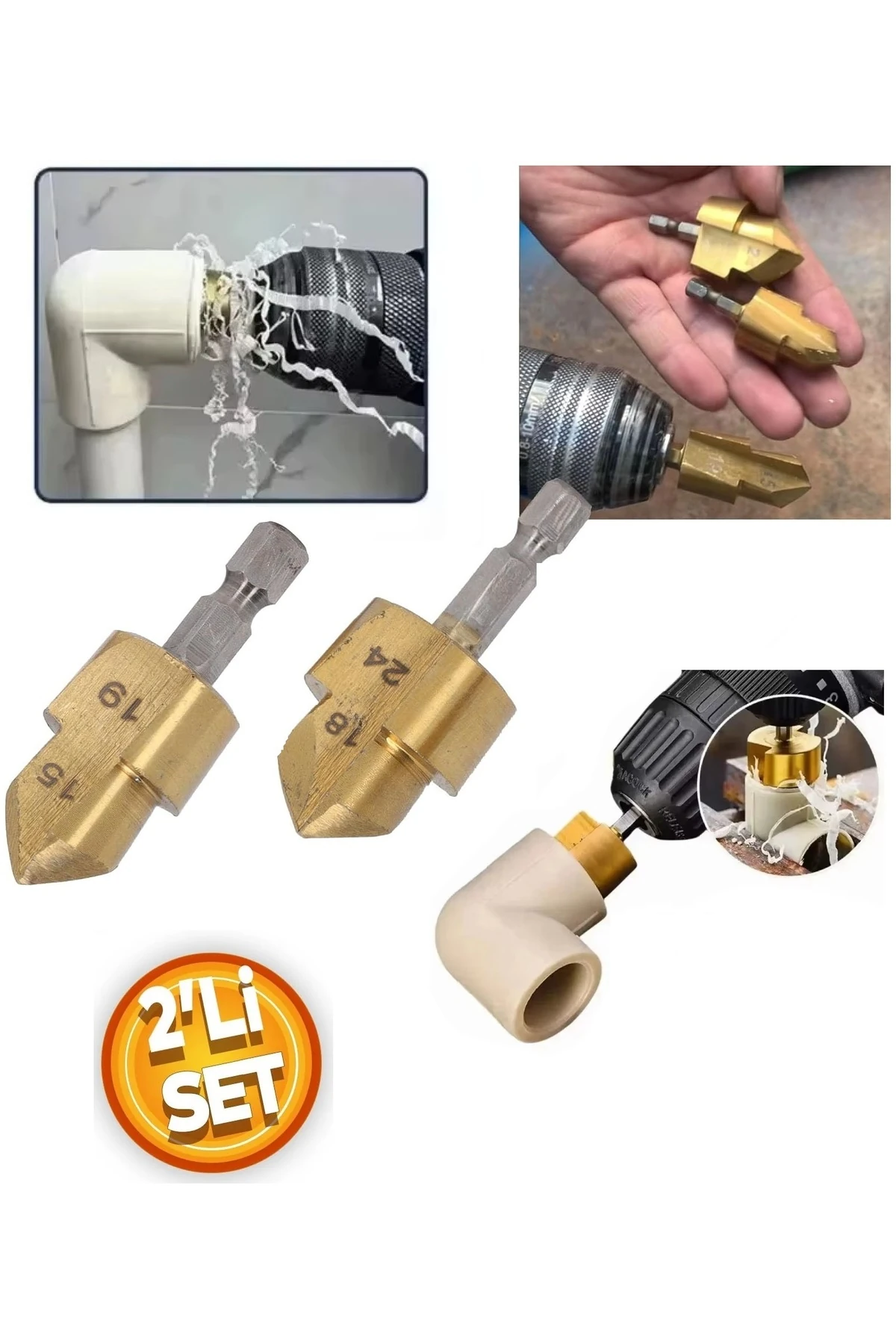 Su Borusu Tamir Paftası Plastik Boru Kesici Makas Kaynak Birleştirme Genişletme Tesisatcı Alet Seti