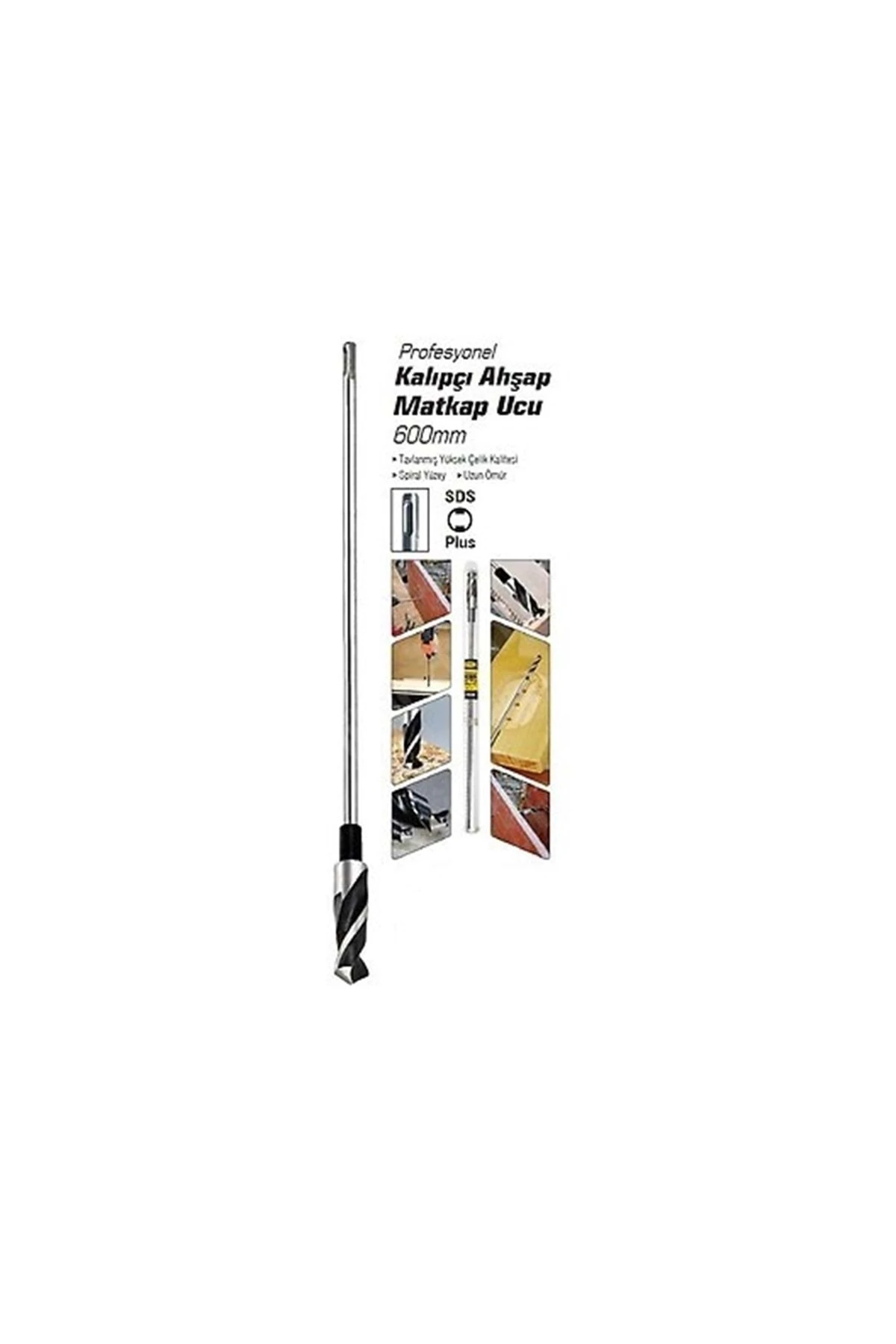 1462 Kalıpçı Ahşap Sds Plus Uç 14X600